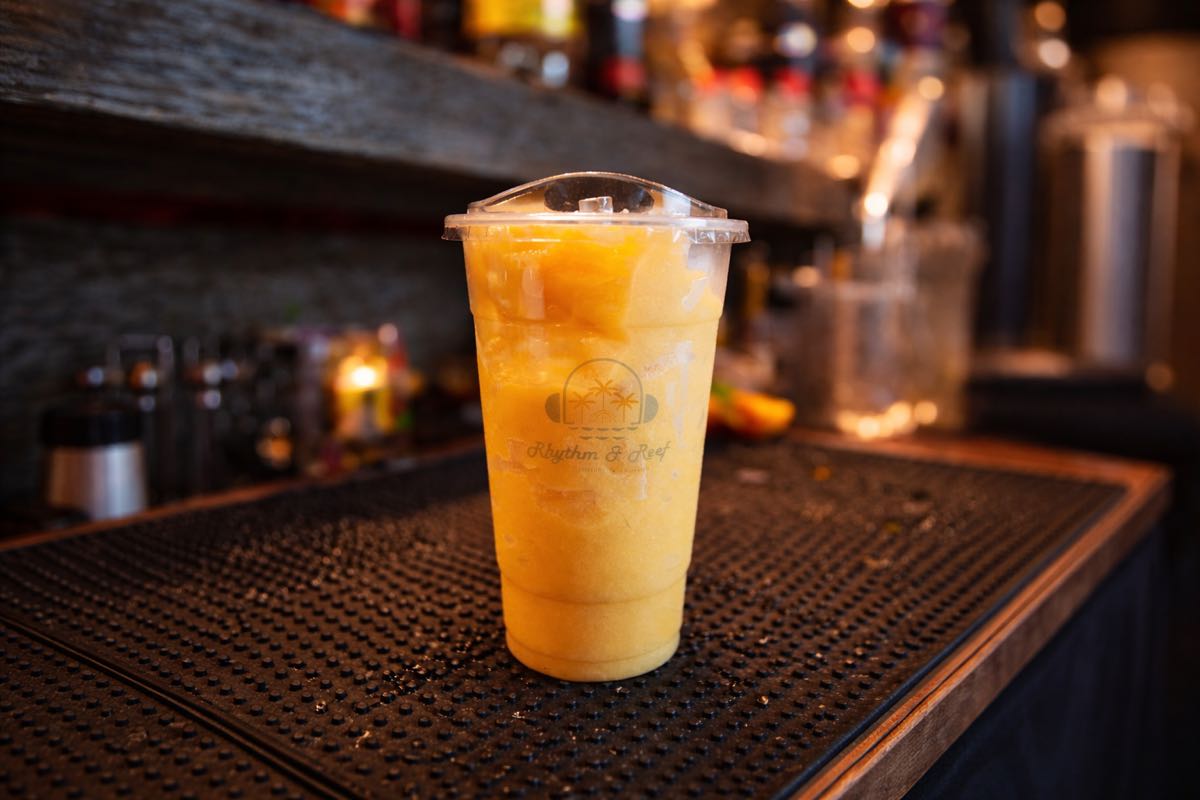 Tropical drink at the Morning Catch Brunch