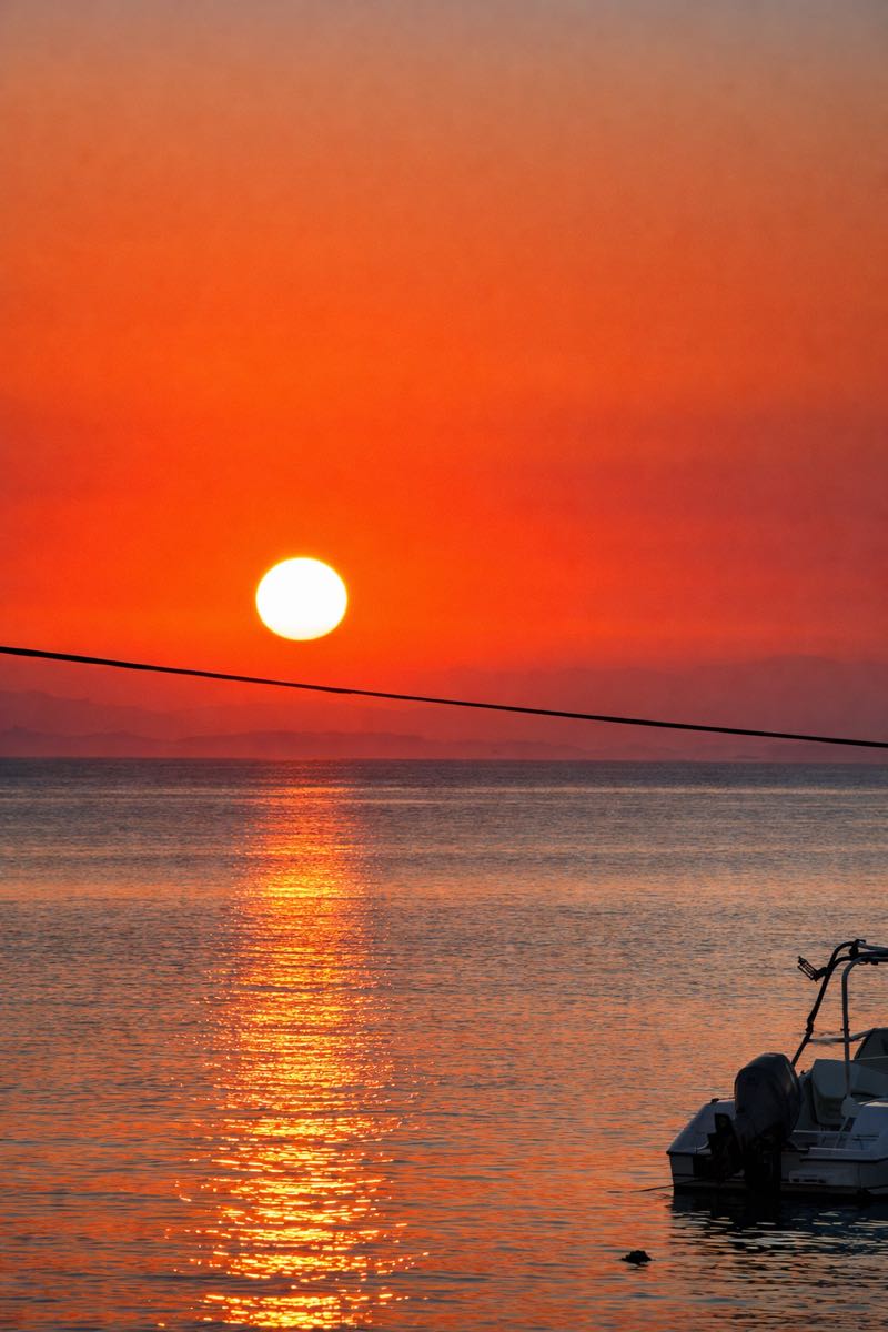 Sunset view at Rhythm & Reef